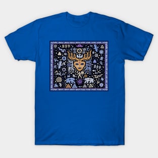 Shaman Magic Deer Ritual T-Shirt